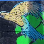 Mural art in the Wynwood neighborhood of Miami, Florida.