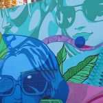 Mural art in the Wynwood neighborhood of Miami, Florida.