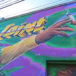 Mural art in the Wynwood neighborhood of Miami, Florida.