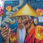 Mural art in the Wynwood neighborhood of Miami, Florida.