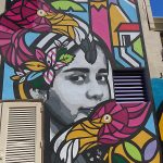 Mural art in the Wynwood neighborhood of Miami, Florida.