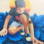 Mural art in the Wynwood neighborhood of Miami, Florida.