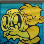 Mural art in the Wynwood neighborhood of Miami, Florida.