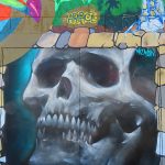 Mural art in the Wynwood neighborhood of Miami, Florida.