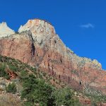 Fall colors in Zion National Park in southwestern Utah in November 2023. – photo by Joe Alexander, all rights reserved
