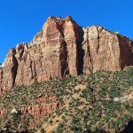 Fall colors in Zion National Park in southwestern Utah in November 2023. – photo by Joe Alexander, all rights reserved