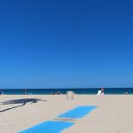 The beach just north of Las Olas Boulevard at Fort Lauderdale Beach, Florida, in April 2025. - photo by Joe Alexander