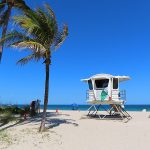 The beach just north of Las Olas Boulevard at Fort Lauderdale Beach, Florida, in April 2025. - photo by Joe Alexander