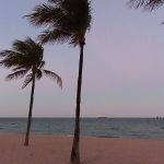 The beach just north of Las Olas Boulevard at Fort Lauderdale Beach, Florida, in April 2025. - photo by Joe Alexander