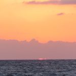 View of the sunrise over the Atlantic Ocean from Fort Lauderdale Beach, Florida. - photo by Joe Alexander