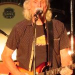 Jimmy Spacek, Ruben V and friends on Saturday night at Texas Pride Barbecue in Adkins, Texas. - photo by Joe Alexander