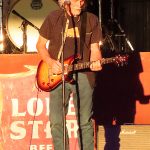 Jimmy Spacek, Ruben V and friends on Saturday night at Texas Pride Barbecue in Adkins, Texas. - photo by Joe Alexander