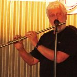 Jimmy Spacek, Ruben V and friends on Saturday night, May 10, 2025, at Texas Pride Barbecue in Adkins, Texas. - photo by Joe Alexander