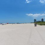 The beach at Lummus Park at Miami Beach, Florida, in April 2025. - photo by Joe Alexander
