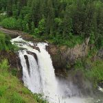 Snoqualmie Falls on the Snoqualmie River in western Washington state about 35 miles east of Seattle in May, 2027. - photo by Joe Alexander