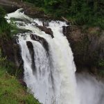 Snoqualmie Falls on the Snoqualmie River in western Washington state about 35 miles east of Seattle in May, 2027. - photo by Joe Alexander
