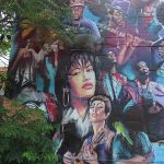 We Rise mural on Austin's east side.