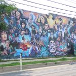 We Rise mural on Austin's east side.