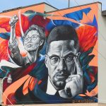 Public art on the east side of Austin, Texas.