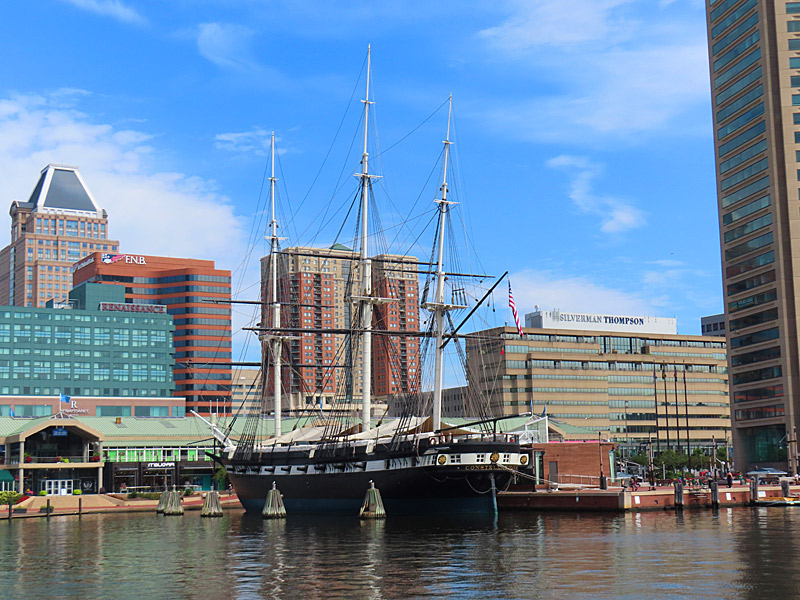 The Inner Harbor in downtown Baltimore, Maryland. - photo by Joe Alexander