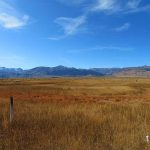 The drive south on Highway 395 in eastern California in late October looks like the setting from an old western movie. The highway rolls from the Nevada border near Lake Tahoe down to Mono Lake and crosses the road leading into Yosemite National Park. – photo by Joe Alexander