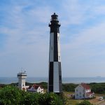 The newer Cape Henry Lighthouse (1881) at Fort Story in Virginia Beach. - photo by Joe Alexander