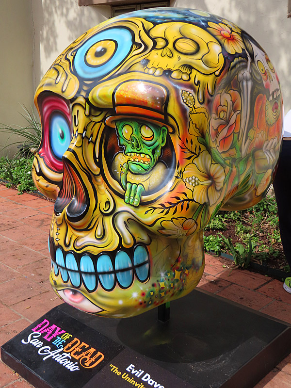 Day of the Dead San Antonio celebration during Dia De Los Muertos weekend at La Villita. - photo by Joe Alexander