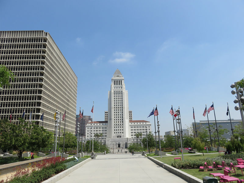 Los Angeles, California is very spread out and many people visit the city without ever seeing downtown. – photo by Joe Alexander