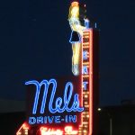 The neon lights of Hollywood Boulevard are as much a part of the glamor of Southern California as the stage lights. – photos by Joe Alexander