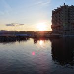 Lake Coeur D'Alene, Idaho in the late afternoon in May. - photo by Joe Alexander