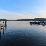Lake Coeur D'Alene, Idaho in the late afternoon in May. - photo by Joe Alexander