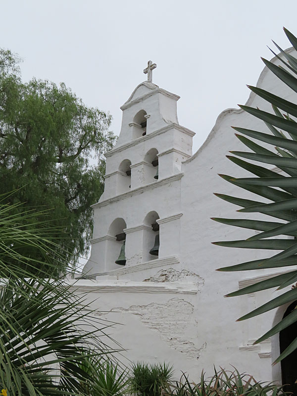 Mission San Diego de Alcala was founded in 1769 and is the oldest and southernmost of the historic Spanish missions in California. – photo by Joe Alexander