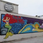 Pacific Beach is north of the inlets of San Diego Bay and Mission Bay. It has long been a haven for Southern California vacationers and surfers. – photos by Joe Alexander