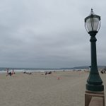 Pacific Beach is north of the inlets of San Diego Bay and Mission Bay. It has long been a haven for Southern California vacationers and surfers. – photos by Joe Alexander