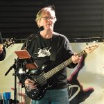 Rad Dance Band on the outdoor stage at Chicken N Pickle in San Antonio on Friday, Nov. 3, 2023. – photo by Joe Alexander