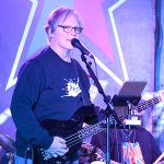 Rad Dance Band on the outdoor stage at Chicken N Pickle in San Antonio on Friday, Nov. 3, 2023. – photo by Joe Alexander