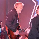 Rad Dance Band on the outdoor stage at Chicken N Pickle in San Antonio on Friday, Nov. 3, 2023. – photo by Joe Alexander