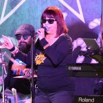 Rad Dance Band on the outdoor stage at Chicken N Pickle in San Antonio on Friday, Nov. 3, 2023. – photo by Joe Alexander