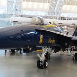 Blue Angels McDonnell-Douglas FA-18C Hornet – Udvar-Hazy Center in Washington DC.