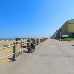 The boardwalk at Virginia Beach, Virginia. - photo by Joe Alexander