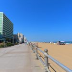 The boardwalk at Virginia Beach, Virginia. - photo by Joe Alexander