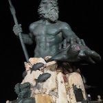 King Neptune statue guards the coast at the Virginia Beach boardwalk. - photo by Joe Alexander