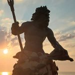 King Neptune statue guards the coast at the Virginia Beach boardwalk. - photo by Joe Alexander