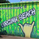 Public near the boardwalk in Virginia Beach. - photo by Joe Alexander