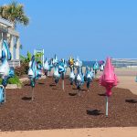 Public near the boardwalk in Virginia Beach. - photo by Joe Alexander