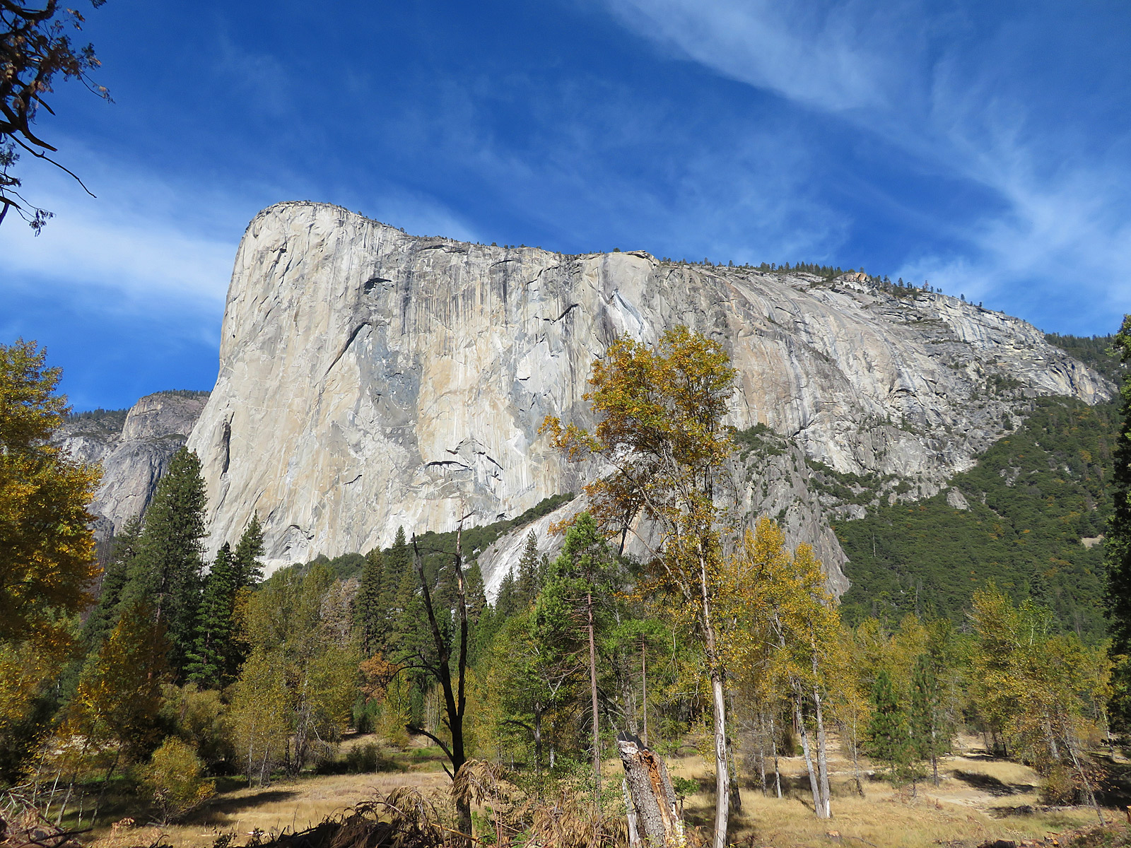 El Capitan in Yosemite National Park in late morning. - photo by Joe Alexander
