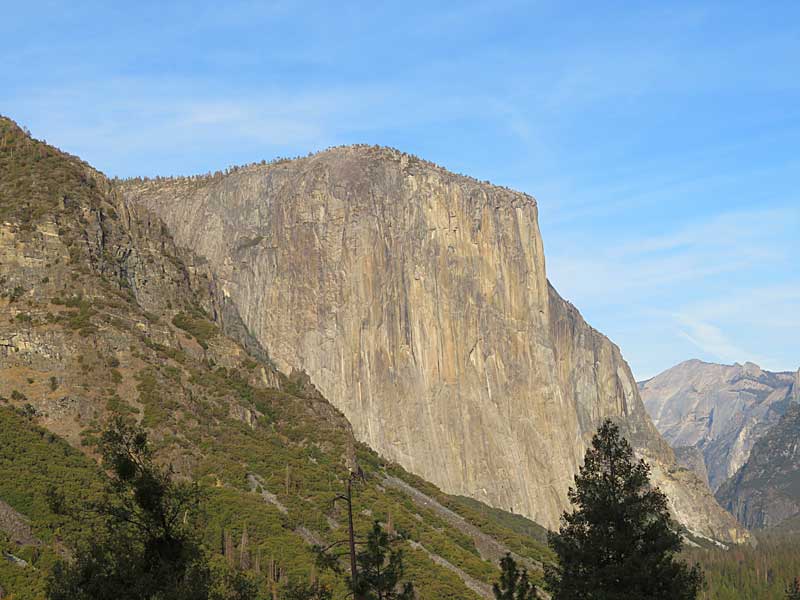 The valley in Yosemite National Park and El Capitan in late afternoon. - photo by Joe Alexander