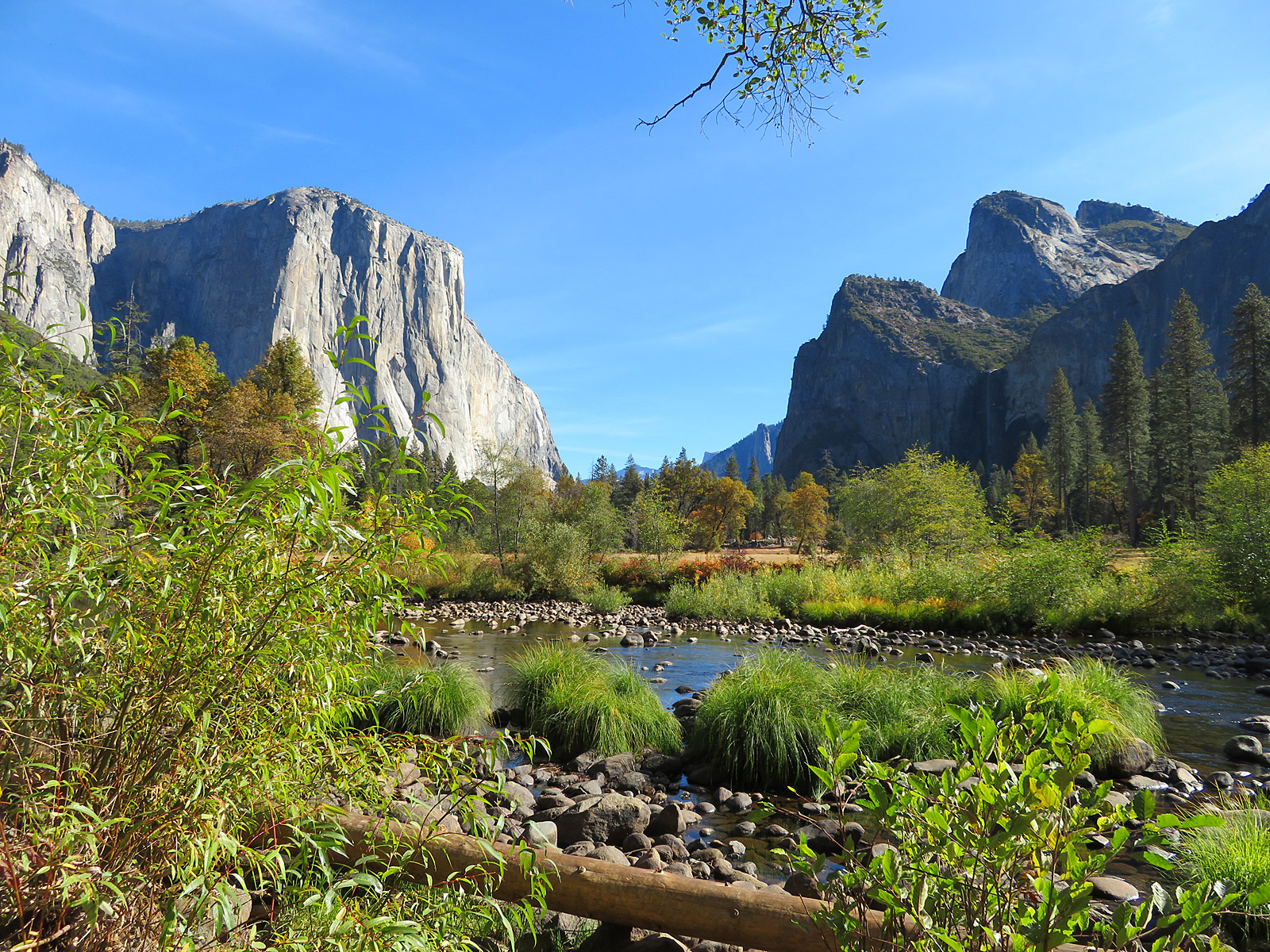 Yosemite Valley in late October has a lot less visible snow. – photo by Joe Alexander