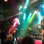 Barb Wire Dolls in concert at Whisky A Go Go in West Hollywood, California, on Aug. 24, 2015. - photo by Joe Alexander