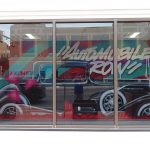 Studebaker mural by Los Otros Murals on Broadway Street in downtown San Antonio.